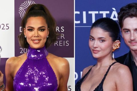Khloé Kardashian, die zweitälteste der Kardashian-Schwestern, spricht über die Beziehung zwischen Kylie Jenner und Timothée Ch