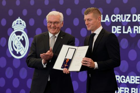 Steinmeier und Kroos