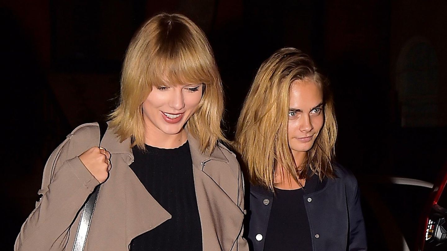 Taylor Swift und Supermodel Cara Delevigne
