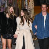 Taylor Swift mit dem Schauspieler Miles Teller und dessen Frau Keleigh Sperry