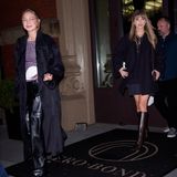 Gig Hadid und Taylor Swift beim Verlassen eines Restaurants