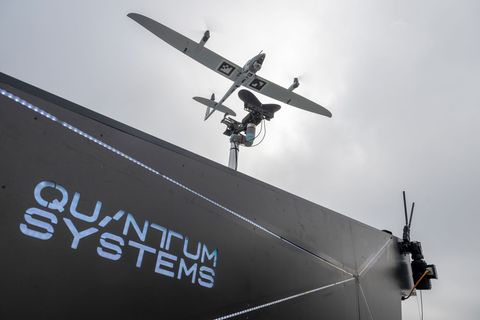 Der Drohnenhersteller Quantum Systems will mit frischem Investorenmillionen Produktion und Entwicklung ausbauen. (Archiv) Foto: