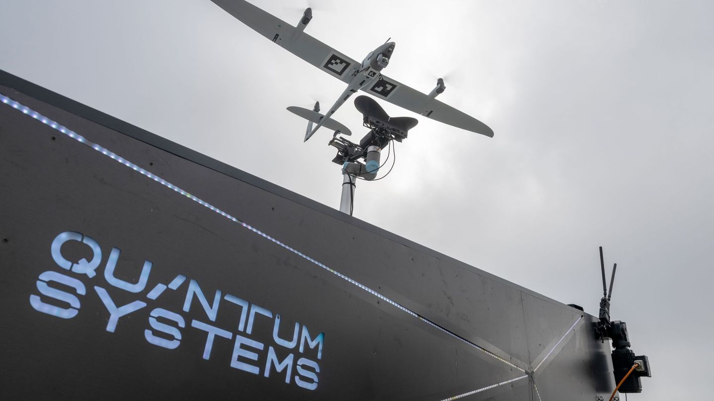 Der Drohnenhersteller Quantum Systems will mit frischem Investorenmillionen Produktion und Entwicklung ausbauen. (Archiv) Foto: