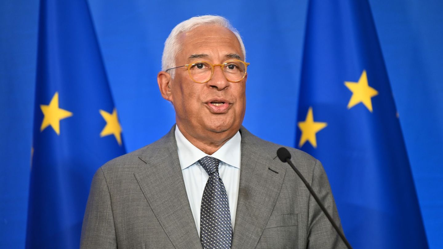 Die USA haben nicht über EU-Belange zu entscheiden, sagt Ratspräsident Costa. (Archivbild) Foto: Johannes Neudecker/dpa