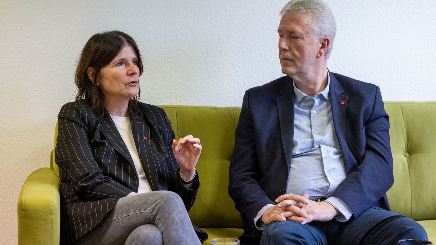 Die neue Verdi-Landesbezirksleiterin Marion Paul und ihr Vorgänger Michael Blug pochen auf die Ausweitung des Landestariftreuege