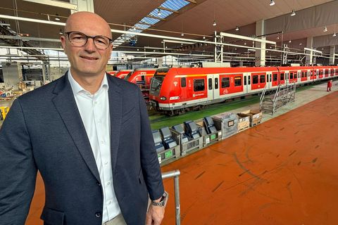 Auch für 2026 kündigt S-Bahn-Chef Penner Einschränkungen durch Baustellen an. Foto: Michael Brandt/dpa