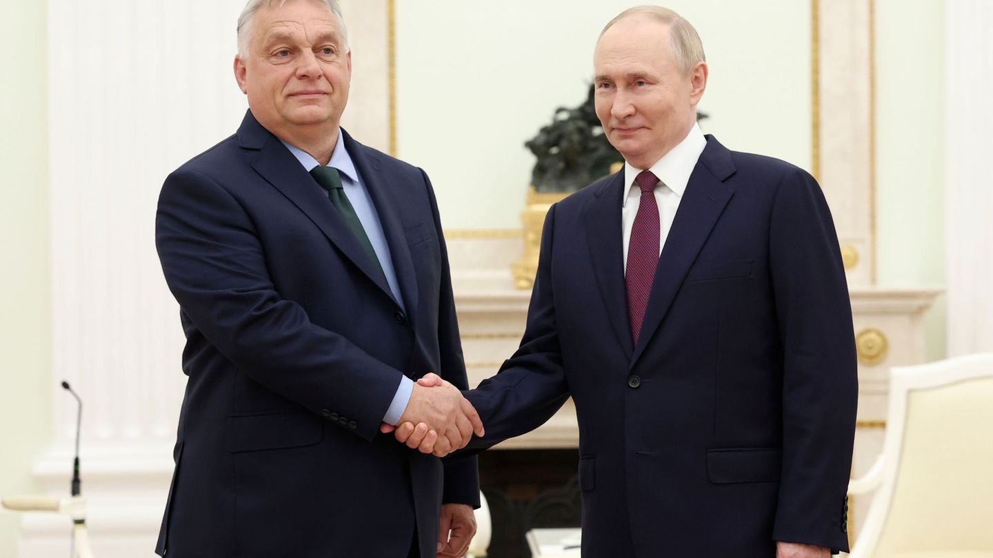 Der ungarische Ministerpräsident Viktor Orban wird in Moskau erwartet. (Archivbild) Foto: Valeriy Sharifulin/Pool Sputnik Kremli