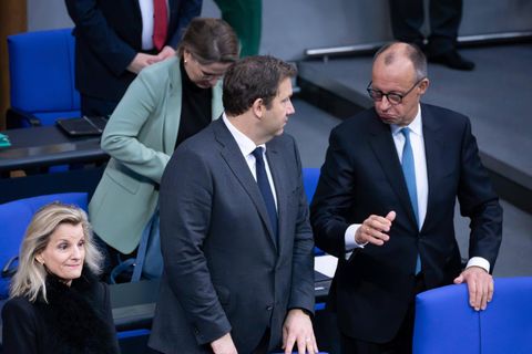 Rente: Friedrich Merz und Lars Klingbeil