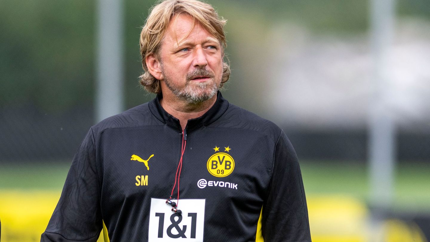 Soll bei Dynamo im Gespräch sein: Sven Mislintat. (Archivbild) Foto: David Inderlied/dpa