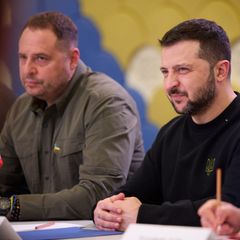 Andrij Jermak und Wolodymyr Selenskyj