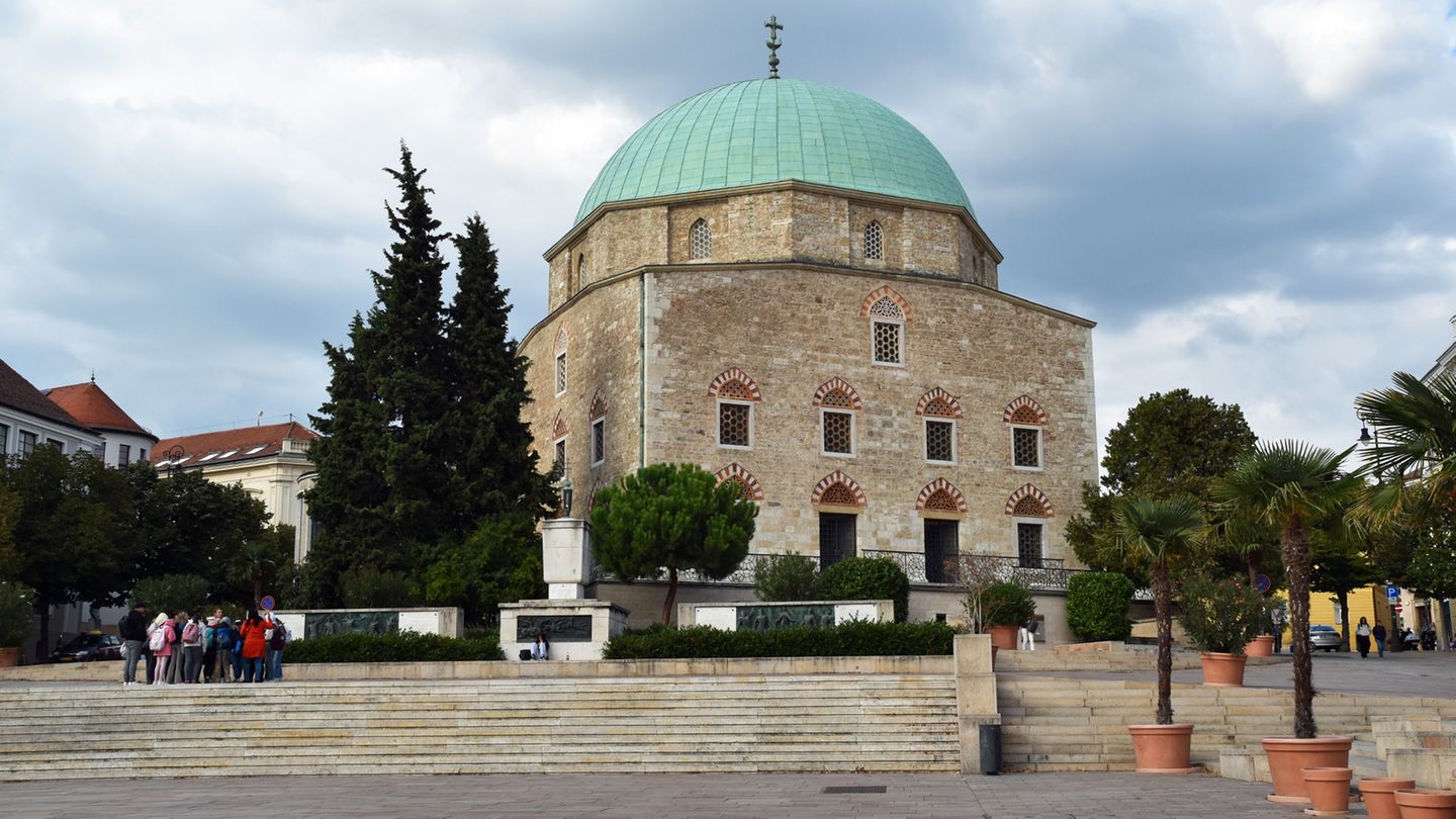 Blick auf eine Moschee