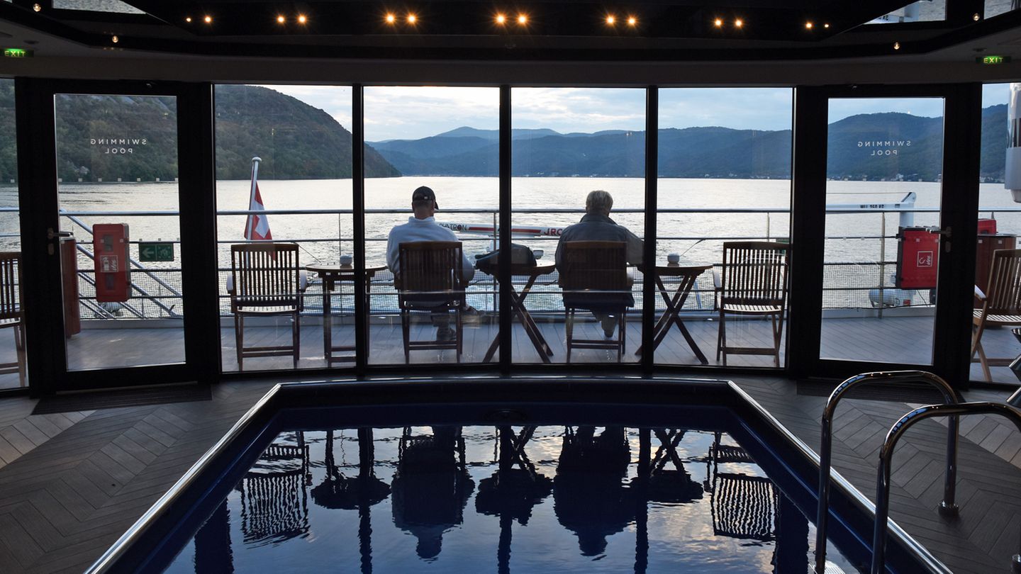 Blick aus dem Heckfenster