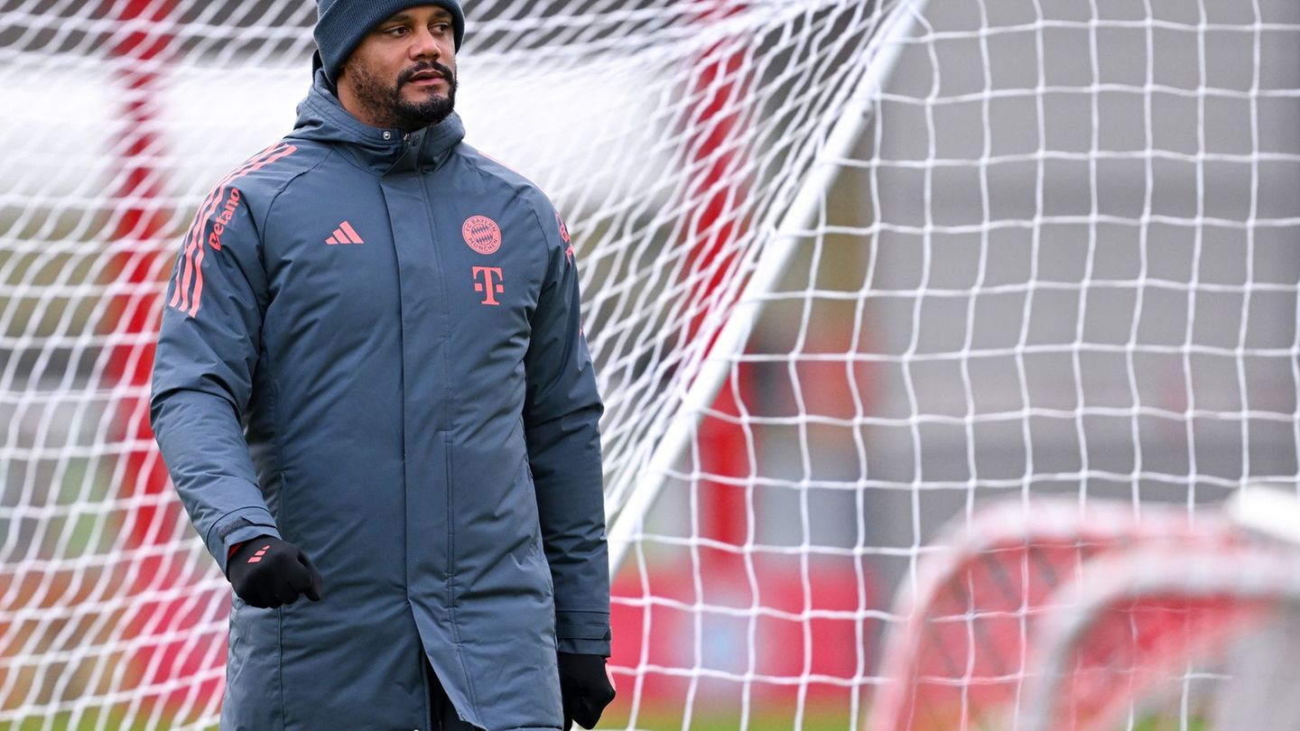 Bayern-Trainer Vincent Kompany hofft auf einen Sieg. Foto: Sven Hoppe/dpa