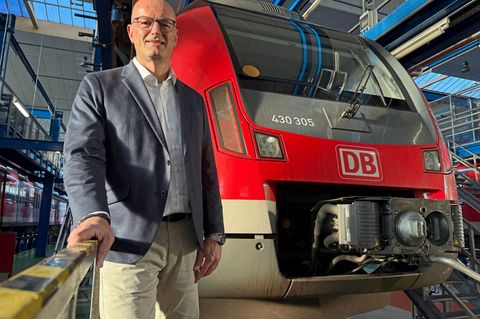 S-Bahn-Chef Hendrik Penner sieht brennende Themen, wenn es um Pünktlichkeit und Zuverlässigkeit im Bahnverkehr geht. Foto: Micha