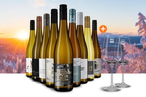 Riesling-Wein-Set von Vicampo