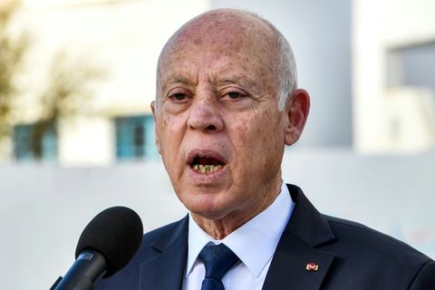 Der tunesische Präsident Kais Saied