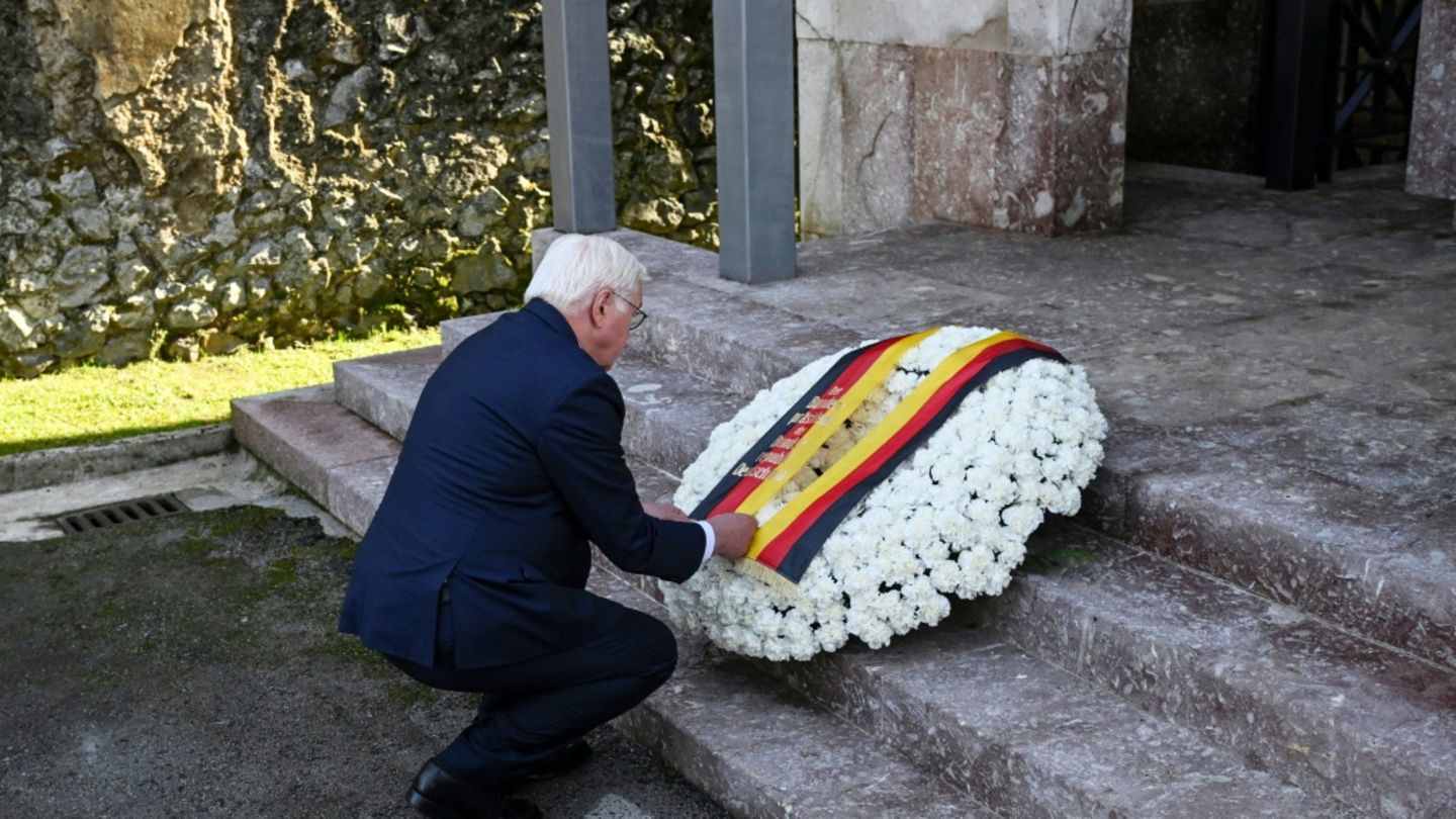 Historischer Besuch: Steinmeier gedenkt in Guernica der Opfer von NS-Luftangriff