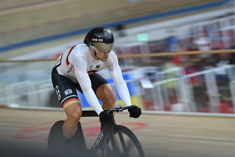 Maximilian Levy will es bei den Berliner Sixdays noch einmal wissen (Archivbild) Foto: Sebastian Gollnow/dpa