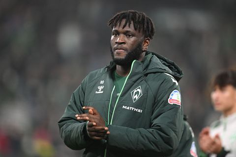Victor Boniface bei Werder Bremen. Foto: Carmen Jaspersen/dpa