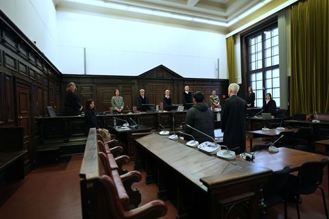 Der Angeklagte wurde wegen Totschlags zu elf Jahren Haft verurteilt. (Archivfoto) Foto: Marcus Brandt/Pool/dpa