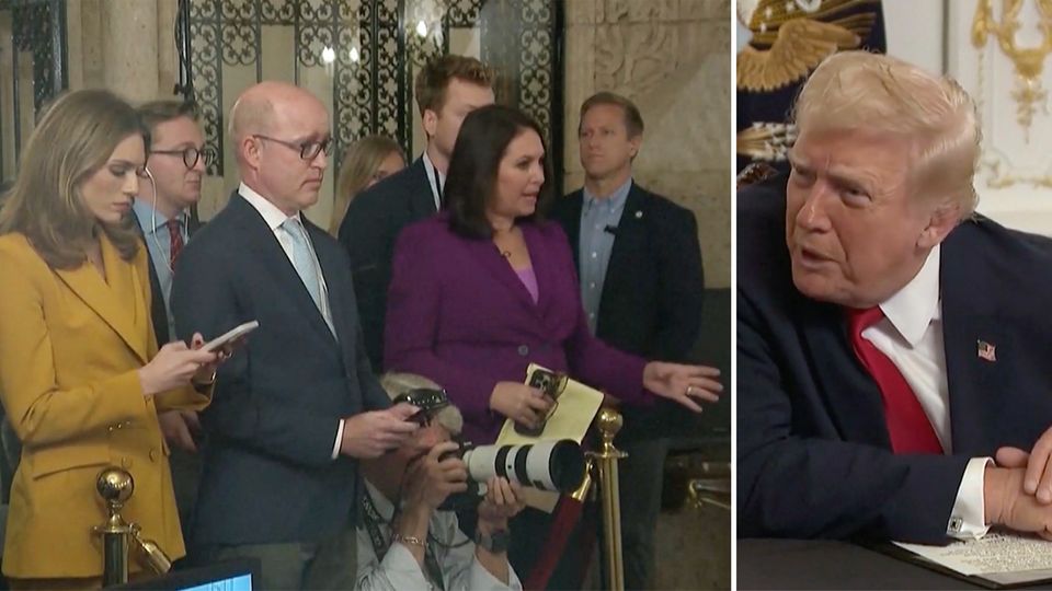Reporterin korrigiert Trump – Präsident pöbelt los