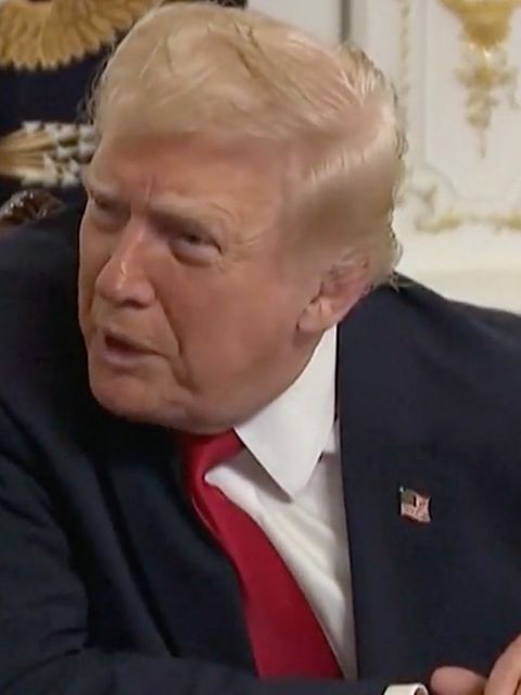 Reporterin korrigiert Trump – Präsident pöbelt los