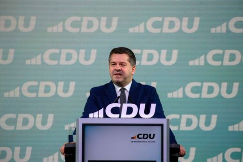 Wichtig sei, den Menschen zuzuhören, sagt CDU-Landeschef Sven Schulze. Foto: Klaus-Dietmar Gabbert/dpa