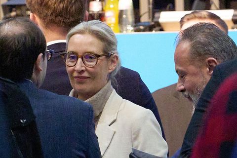 AfD-Chefin Alice Weidel: Die neue AfD-Jugendorganisation soll "Kaderschmiede" sein. Foto: Thomas Frey/dpa
