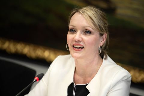 Wurde wiedergewählt: Laura Pooth, DGB-Bezirksvorsitzende Nord. (Archivfoto) Foto: Sina Schuldt/dpa