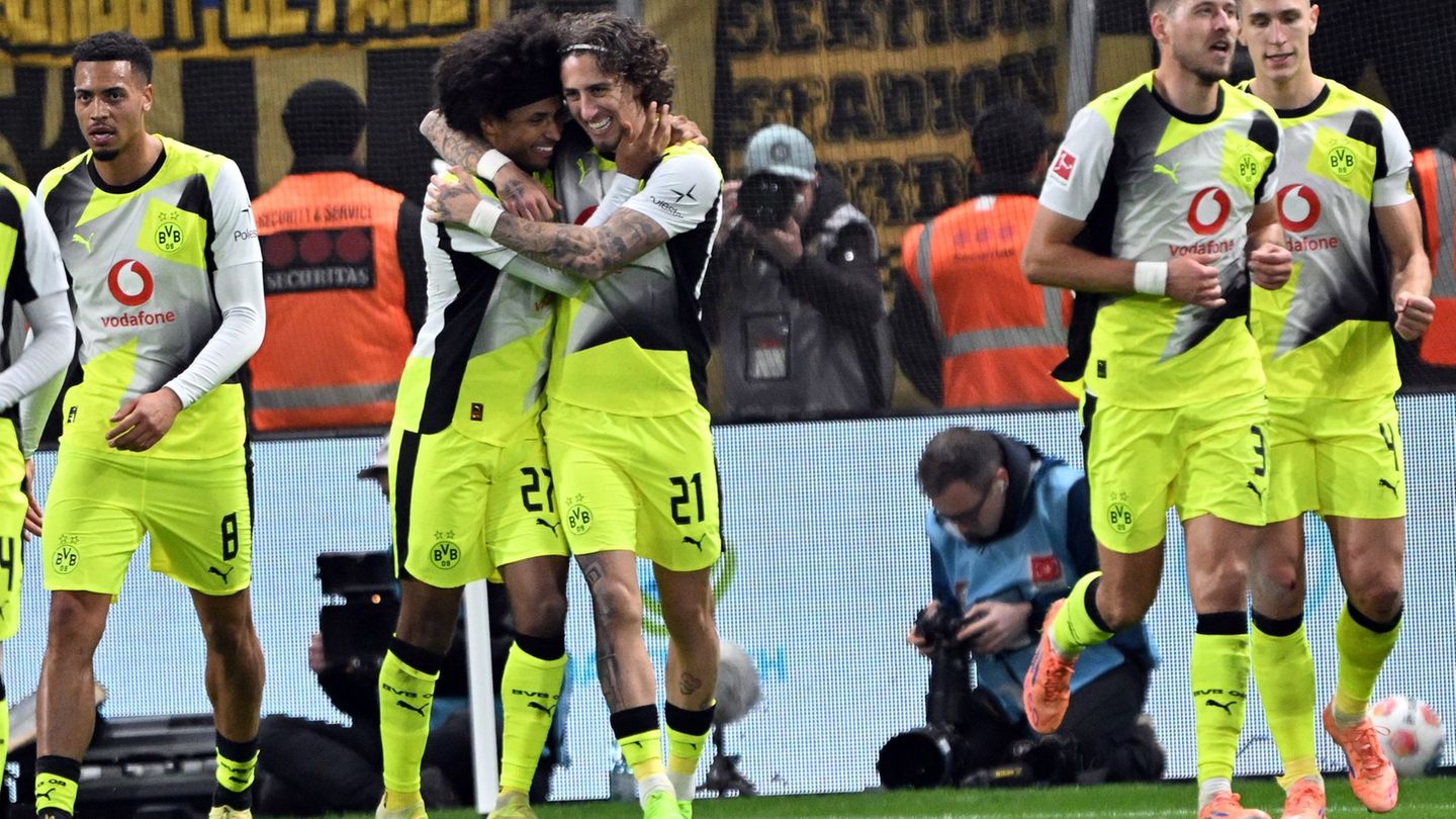 Fußball-Bundesliga: Anselmino und Adeyemi treffen: BVB überholt Leverkusen