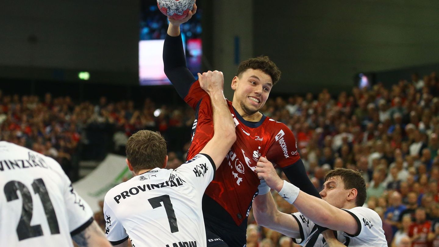 Handball-Bundesliga: Krimi in Flensburg: Die SG büßt Punkte im Titelrennen ein