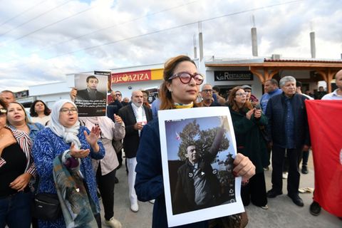 Chaima Issa (M.) Anfang November in Nabeul