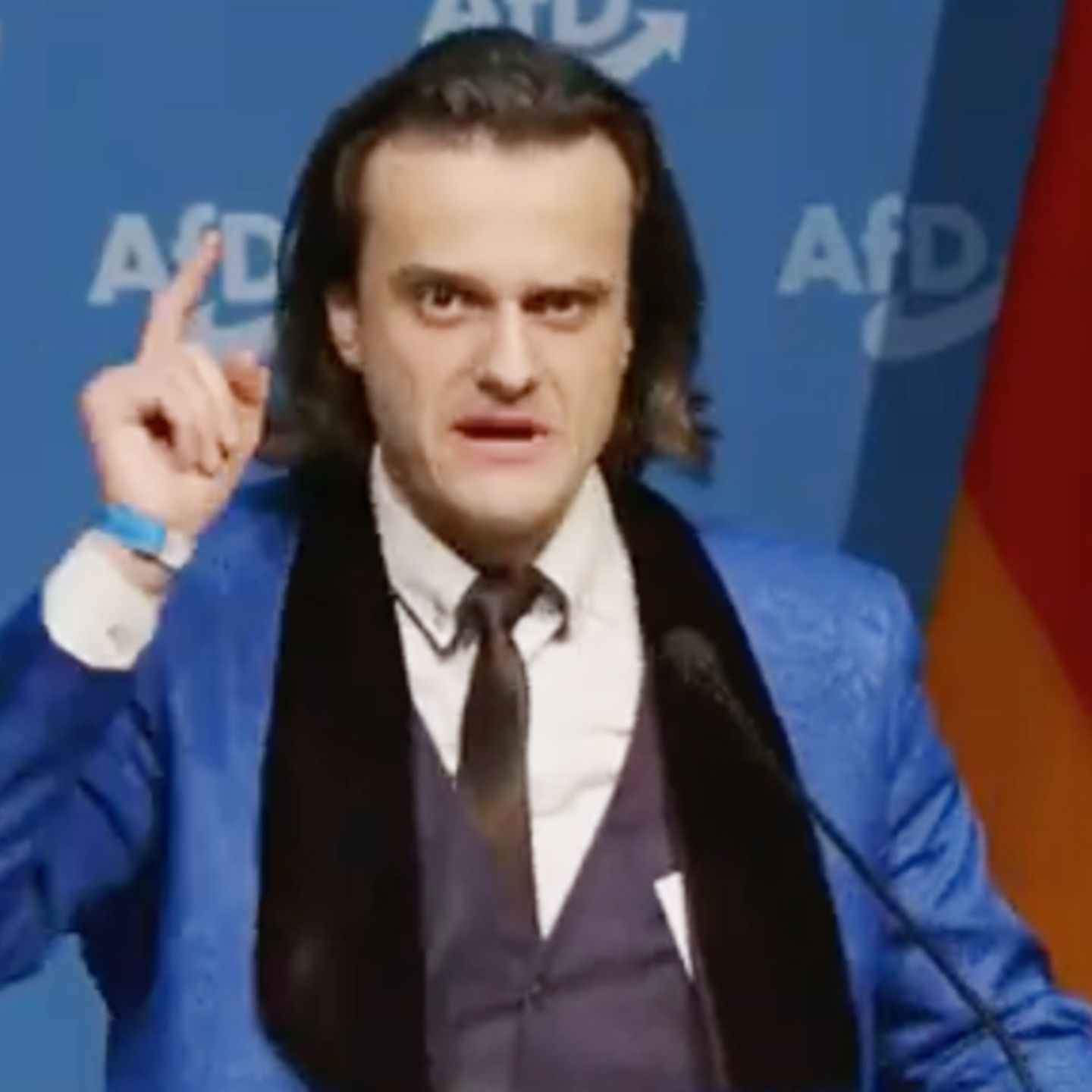 Alexander Eichwald beim AfD-Jugendkongress