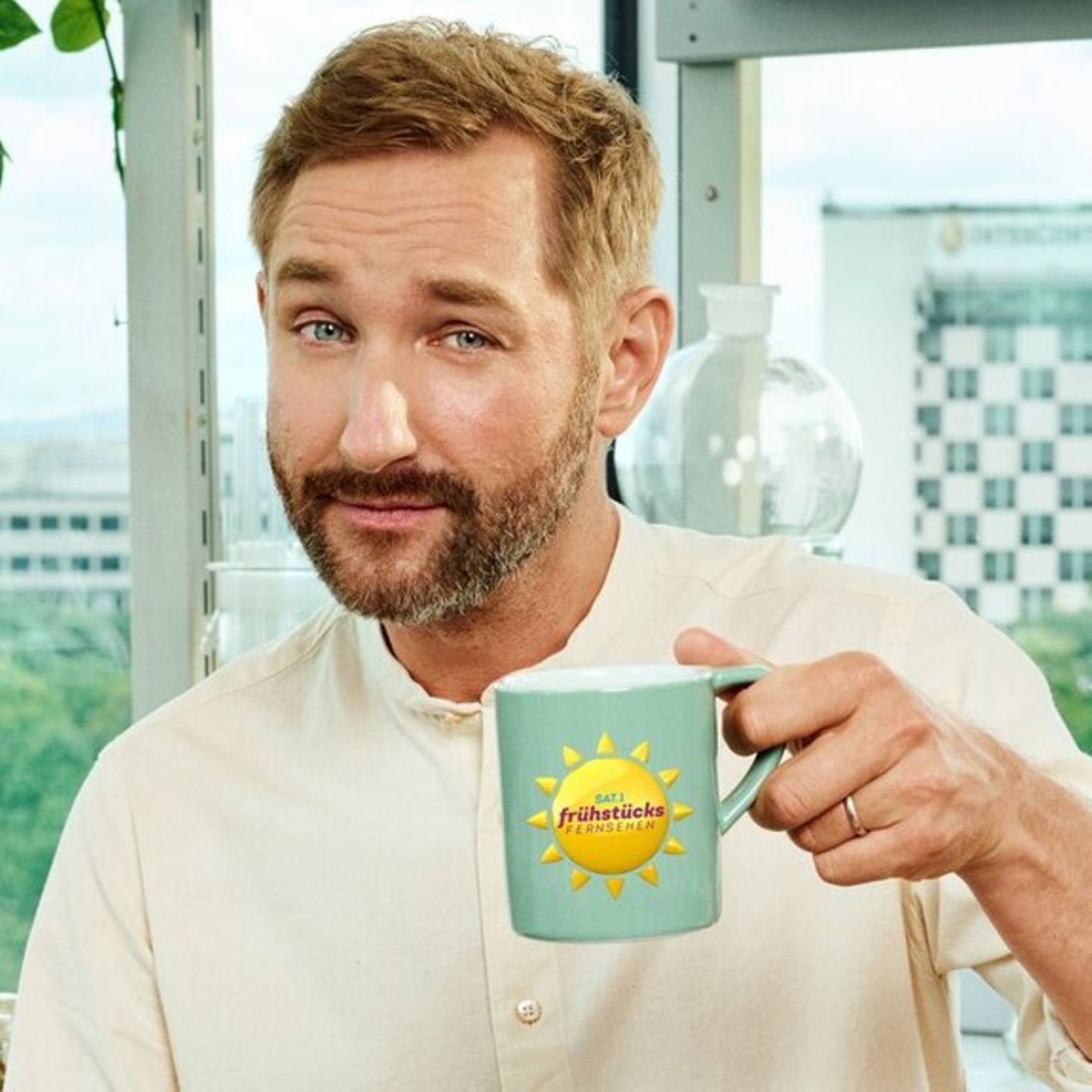 Daniel Boschmann wird die Zuschauerinnen und Zuschauer auch weiterhin beim "Sat.1-Frühstückfernsehen" begrüßen.