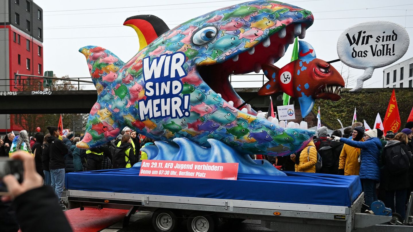 Die Stadt Gießen nennt ihr Sicherheitskonzept erfolgreich. Foto: Michael Brandt/dpa