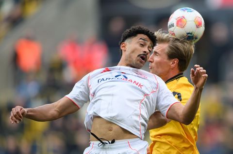 Dynamo-Trainer Thomas Stamm nach Rassismus-Vorfall gegen Düsseldorfer Spieler Emmanuel Iyoha