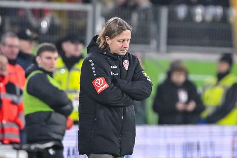 Steht in Mainz unter Druck: Trainer Bo Henriksen Foto: Harry Langer/dpa