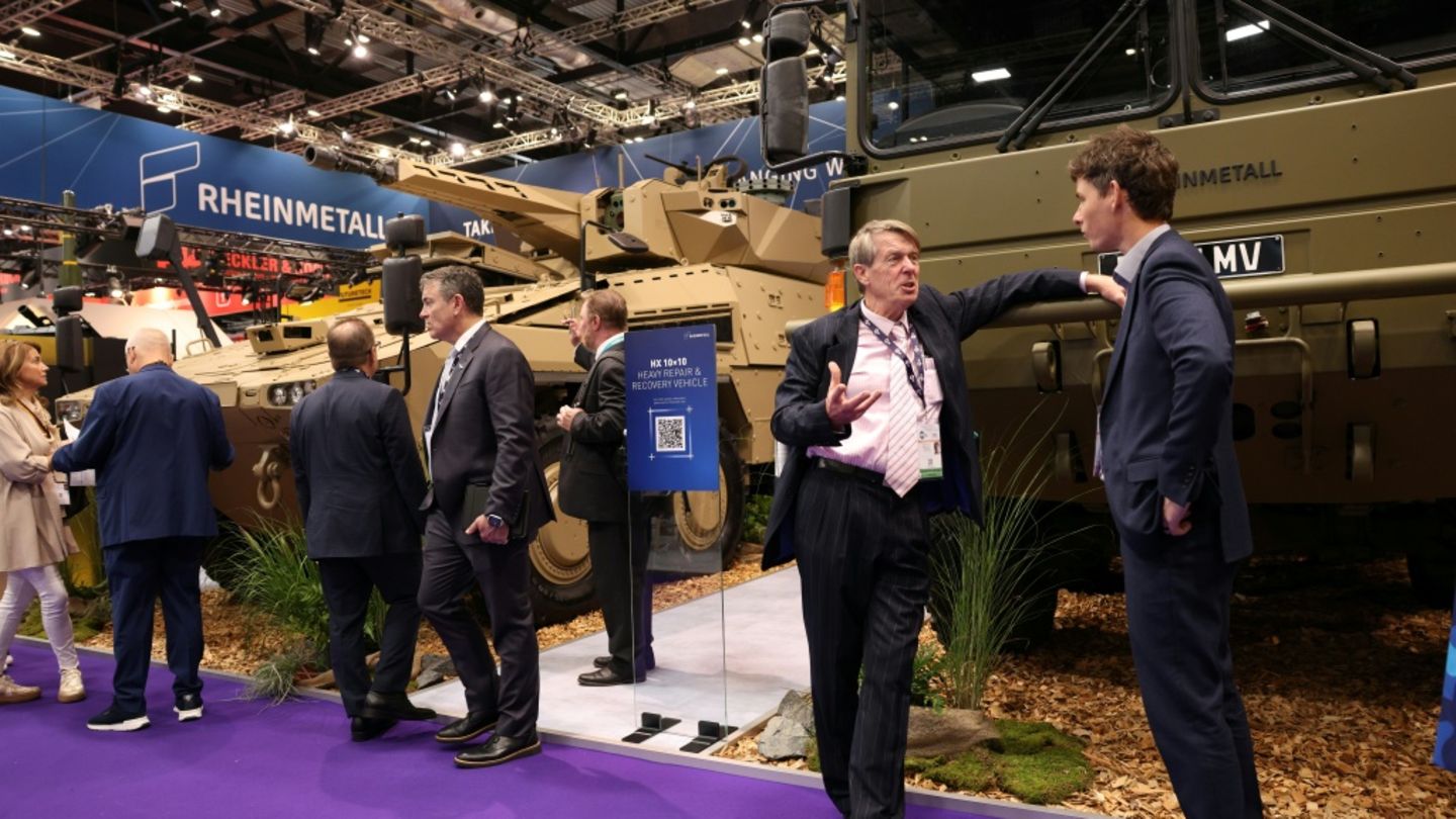Rheinmetall auf Rüstungsmesse in London im September