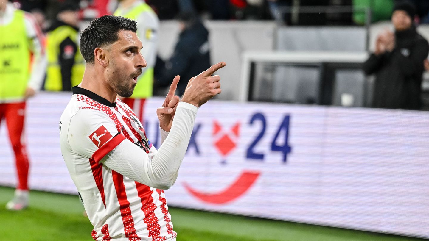 Hat in der Liga schon 69 Mal für Freiburg getroffen: Vincenzo Grifo Foto: Harry Langer/dpa