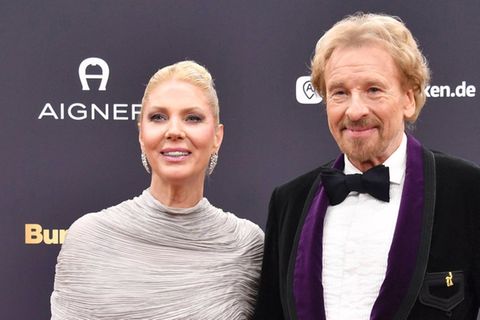 Thomas Gottschalk mit seiner Karina vor wenigen Wochen in München.