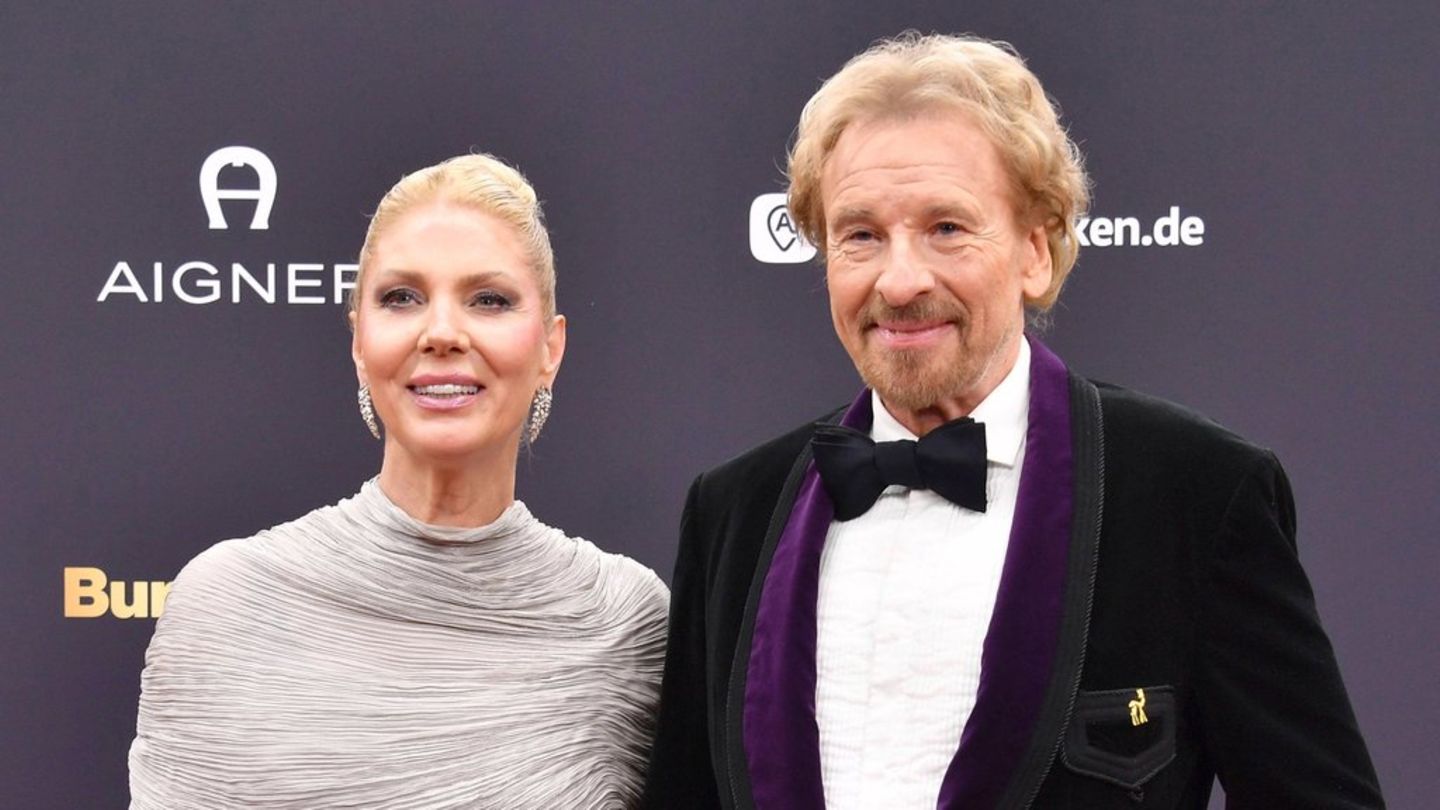 Thomas Gottschalk mit seiner Karina vor wenigen Wochen in München.