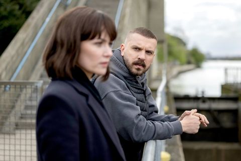 Maryam Azadi (Melika Foroutan) und Hamza Kulina (Edin Hasanović ) im "Tatort: Licht".