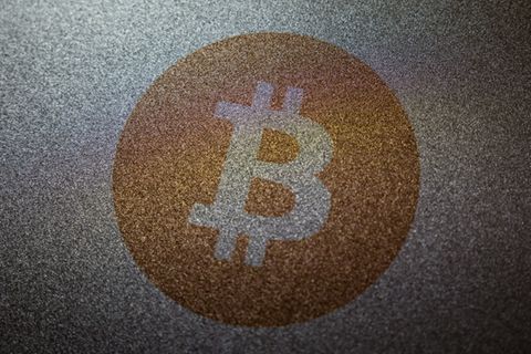 Logo der Kryptowährung Bitcoin