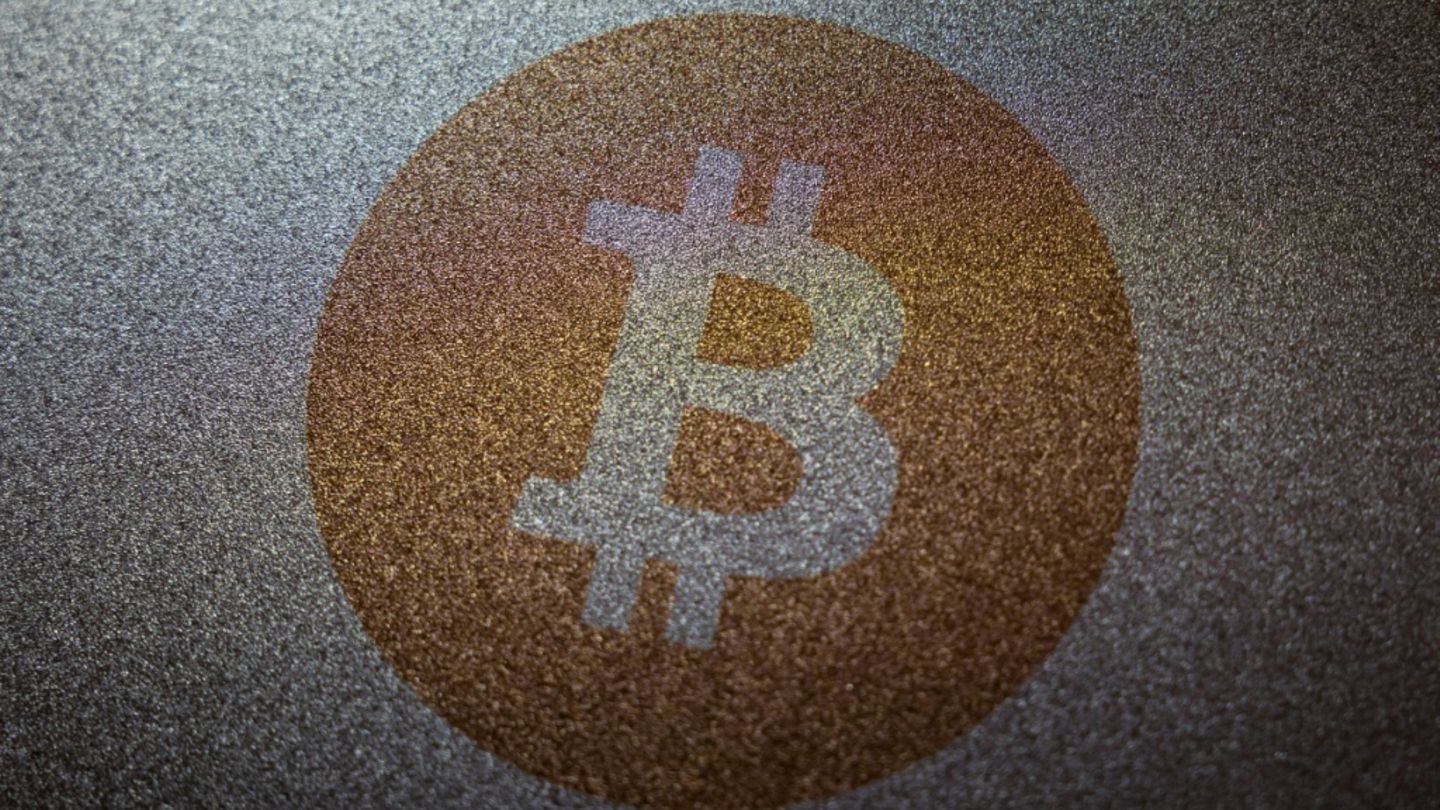 Logo der Kryptowährung Bitcoin