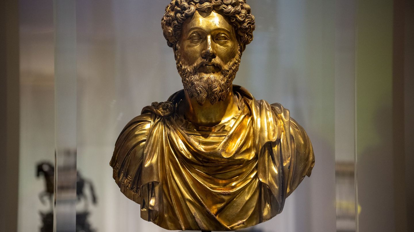 Die erste Bilanz zur Marc Aurel-Ausstellung liegt vor. (Archivbild) Foto: Harald Tittel/dpa