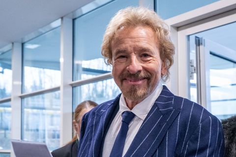 Thomas Gottschalk Ende November 2025 bei der Verleihung des "Menschen in Europa"-Awards