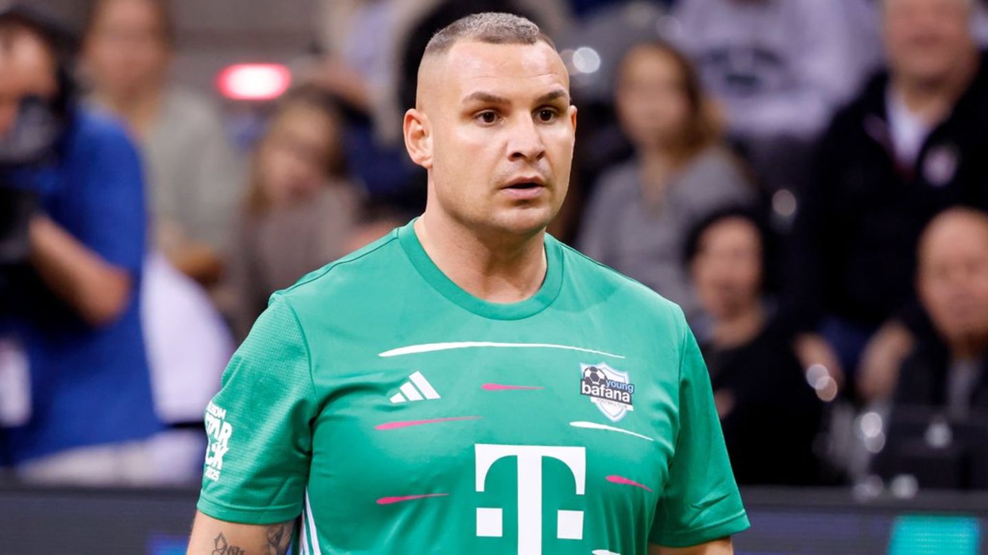 Pietro Lombardi beim Telekom Starkick 2025 im Telekom Dome.