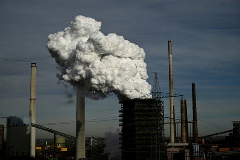 Thyssenkrupp-Hochofenwerk Schwelgern in Duisburg