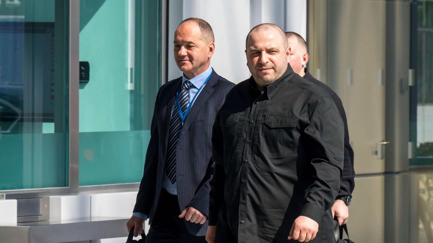 Der damalige ukrainische Verteidigungsminister Rustem Umjerow ist nun Chefunterhändler bei den Friedensgesprächen