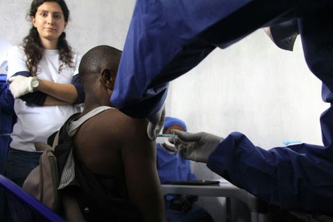 Impfkampagne in der Demokratischen Republik Kongo